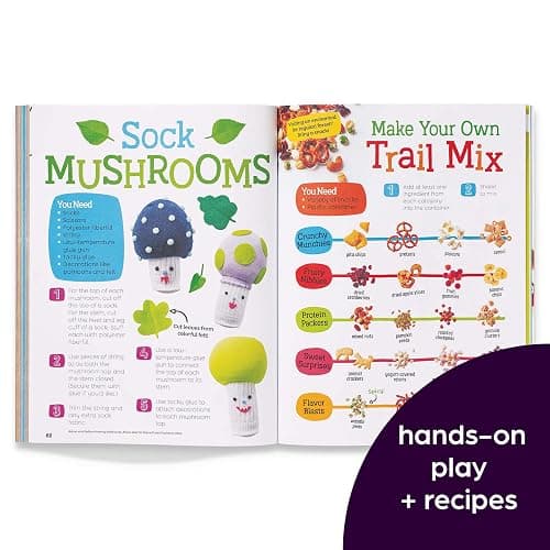 Magical Woodland Hidden Pictures Deluxe: 96 Pages of Magical Recipes, Crafts, Forest Puzzles and Stickers, Search for Mushrooms, Gnomes, Woodland Animals and More (Highlights Hidden Pictures) thumbnail 5