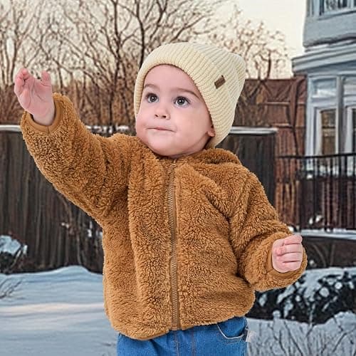 Bebila Baby Beanie Toddler Infant Winter Hats Knit Warm Caps for Boys Girls thumbnail 5