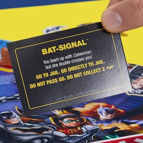 Monopoly Batman Edition Board Game | Monopoly Game for Batman Fans | Ages 8 and Up | 2 to 4 Players | Family Games | Strategy Games for Kids and Adults (Amazon Exclusive) thumbnail 10