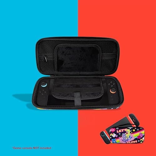 Sonix Carrying Case for Nintendo Switch 2, Switch 1, Lite, OLED, Protective Travel Case with Game Cartridge Storage | Care Bears Let's Play thumbnail 6