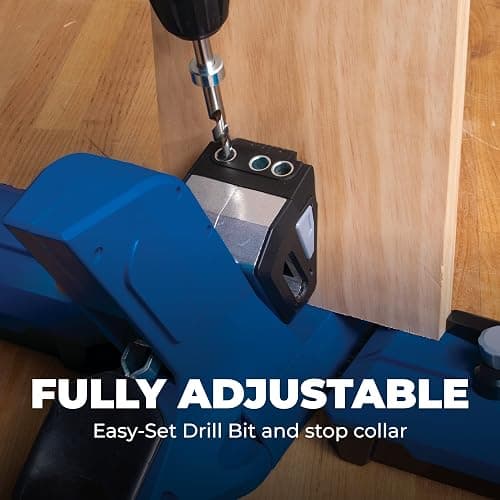 Kreg Tool KPHJ720PRO Pocket-Hole Jig 720PRO - Easy Clamping & Adjusting - Includes Durable Kreg Pocket-Hole Screws - For Materials 1/2" to 1 1/2" Thick thumbnail 3