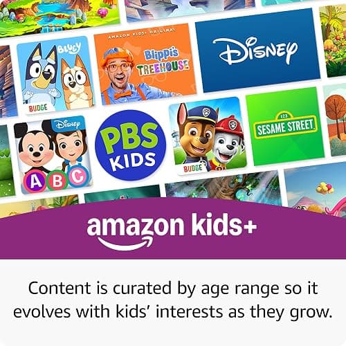 Amazon Fire HD 8 Kids tablet (newest model), ages 3-7. With bright 8" HD screen. Includes ad-free and exclusive content, parental controls and 13-hr battery, 32GB, Blue thumbnail 2