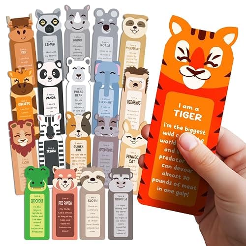 Only Zest 100 Quality Bookmarks for Kids – 2x6 inches – Multiple Designs | Fun Bulk Book Marks for Reading, Classroom Rewards, Student Gifts, Teacher Supplies - Image 1