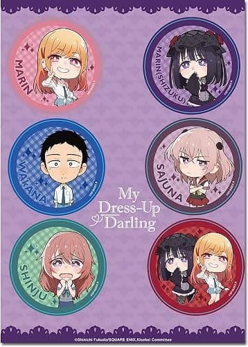 My Dress-Up Darling - SD Group Sticker Set 5" X 7" - Image 1