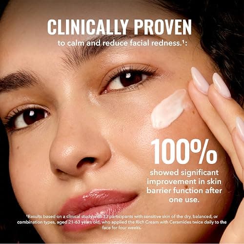 Good Molecules Rich Cream with Ceramides 50 ml / 1.6 oz – Daily Facial Moisturizer for Dry Skin, Redness – Face Lotion with Betulin Soothe, Plump, Hydrate, Moisturize – Anti-aging Skin Care thumbnail 3