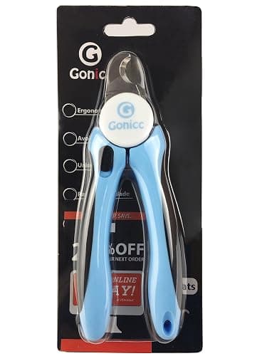 gonicc Dog & Cat Pets Nail Clippers and Trimmers - with Safety Guard to Avoid Overcutting, Free Nail File, Razor Sharp Blade - Professional Grooming Tool for Pets thumbnail 6