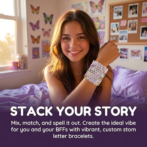 Gujjdgk 10 PCS Friendship Bracelets for KATSEYE Merch,Y2K Aesthetic Bracelets Gifts for Concert Outfits, Stackable Polymer Clay Letter Jewelry Accessories for Women & Men thumbnail 4