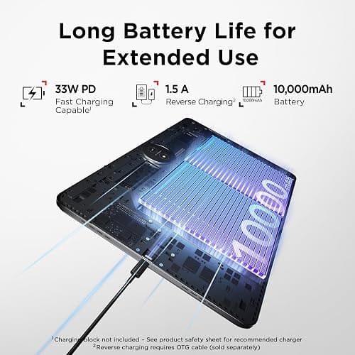 TCL NXTPAPER 14 Android Tablet, 14.3" Paper-Like Display Drawing Pad & Digital Notebook with 4096-Level Stylus & Flip Case, 8+8GB RAM, 256GB Storage, 10000mAh Battery, Multi-Window, Gray thumbnail 8