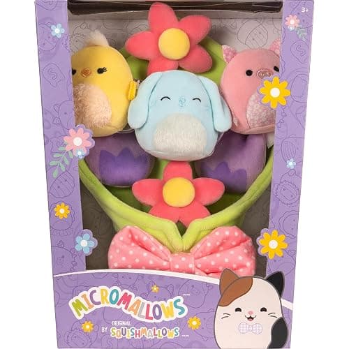 Squishmallows Original Easter Micromallows Bouquet thumbnail 3