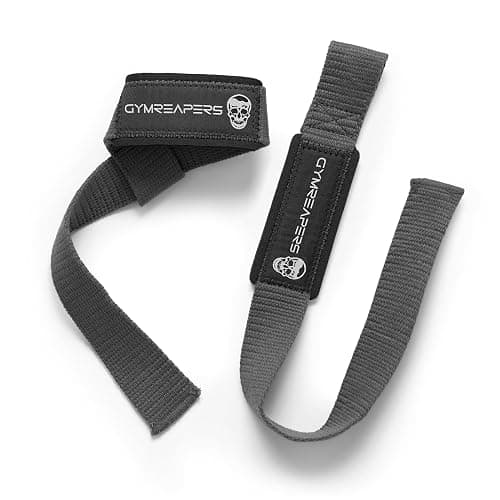 Gymreapers Lifting Wrist Straps for Weightlifting, Bodybuilding, Powerlifting, Strength Training, & Deadlifts - Padded Neoprene with 18 inch Cotton thumbnail 3
