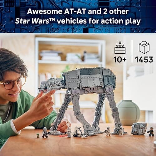 LEGO Star Wars Imperial Remnant AT-AT with INT-4 75454 | Building Toy for Boys & Girls, Ages 10+, Display as Bedroom Decor, 6 Minifigures, 1,453 pieces, Gift for Birthdays thumbnail 2