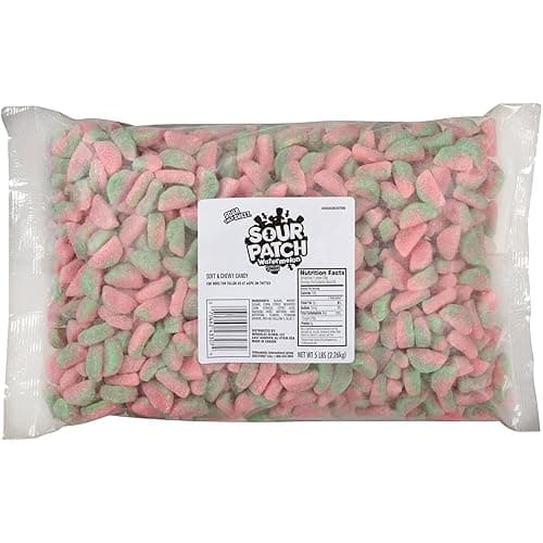 SOUR PATCH KIDS Watermelon Soft & Chewy Candy, 80 oz Bag