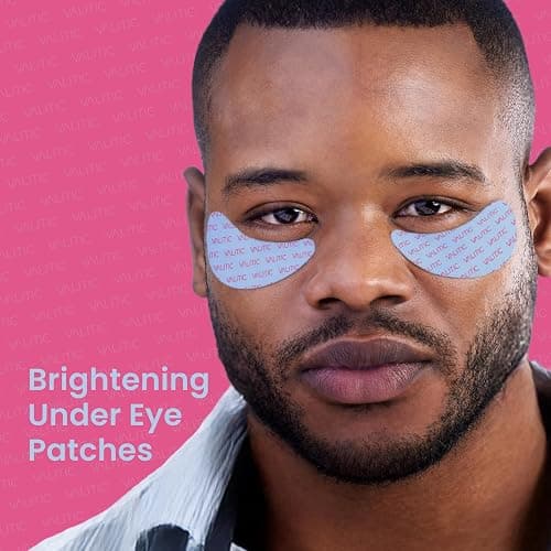 VALITIC Kojic Acid Under Eye Masks - Brightening Under Eye Patches Travel Essentials for Women and Men - Fades Dark Circles and Reduces Puffy Eyes - with Niacinamide, Collagen and Caffeine - 6 Pack thumbnail 7