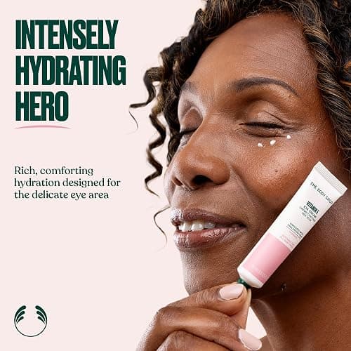 The Body Shop Vitamin E Eye Cream 15ml | Hydrating Under Eye Cream for Dark Circles & Puffiness | Smoothing | For Women thumbnail 5