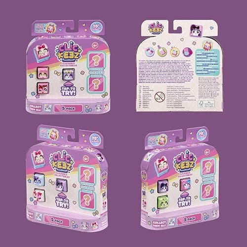 Clickeez: Multipack | Includes 5 Clickable Keyboard Collectibles! | 70 Characters to Find, Cute Themes & Rare Surprises | Girls Gifts and Collectables Ages 6+ thumbnail 7