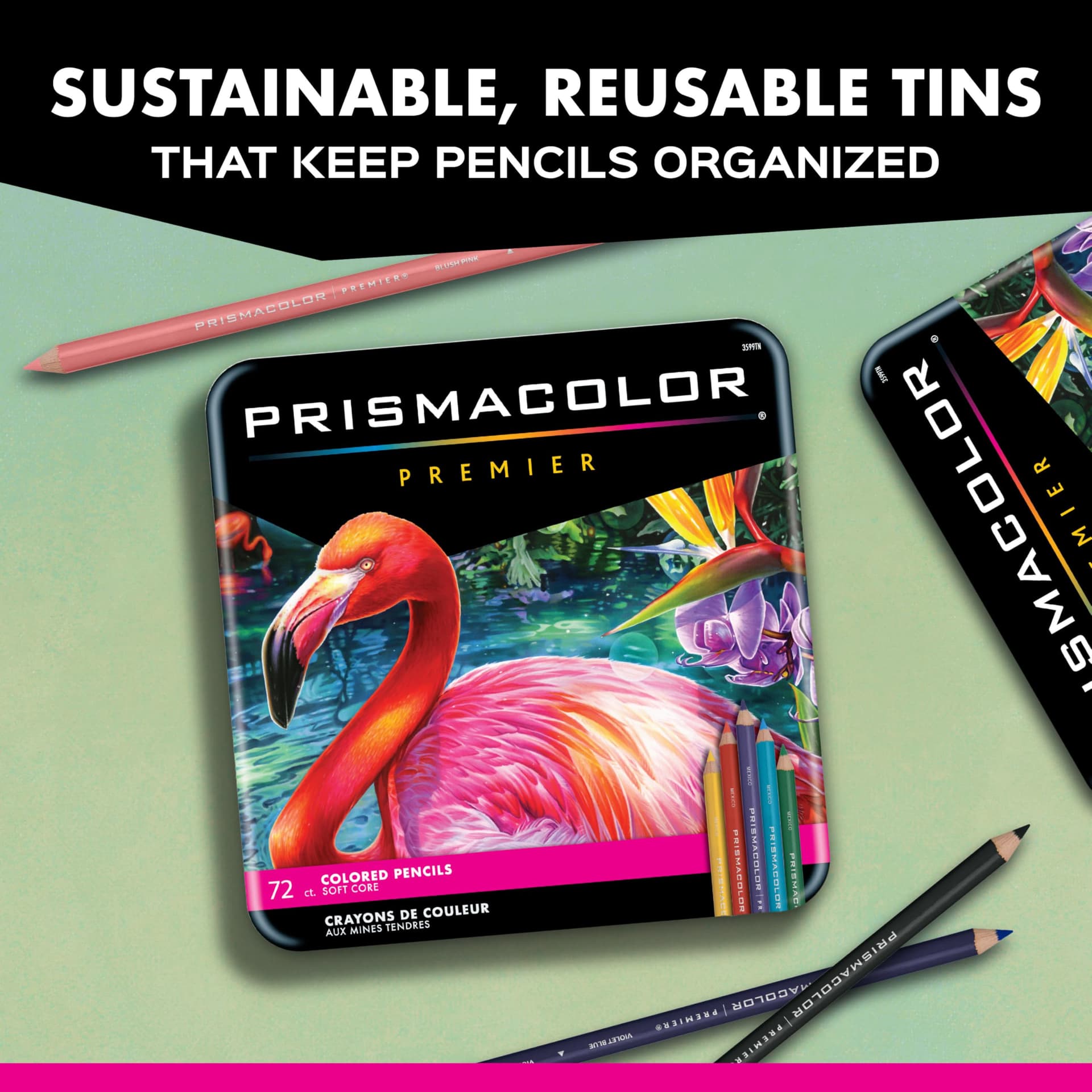 Prismacolor - Lápices de colores 3598T Premier, núcleo blando, paquete de 48 thumbnail 9