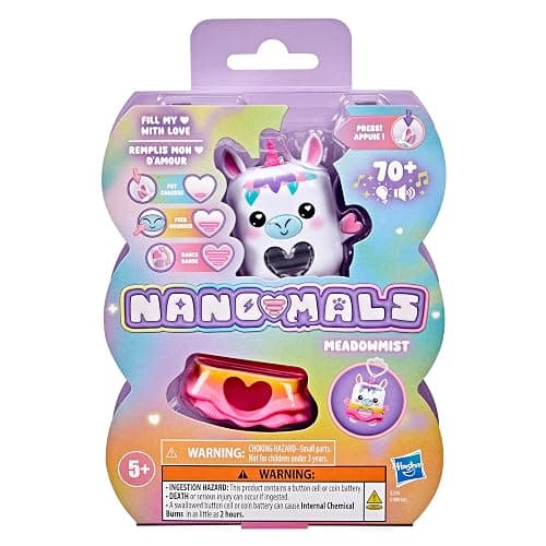 NANO-MALS Meadowmist The Unicorn, Electronic Pet Unicorn Toy, 70+ Responses, Interactive Fidget Toys for Girls & Boys, Kids Christmas Stocking Stuffer Gifts, Ages 5+ ​ thumbnail 3
