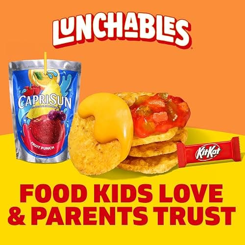 Lunchables Nachos with Capri Sun Fruit Punch & Kit Kat Fun Pack, 4.7 oz & 6 fl oz Package thumbnail 7