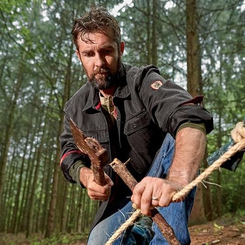 Legendary Whitetails Men's Flannel Lined Shirt Jacket Waxed Cotton Water Resistant thumbnail 3
