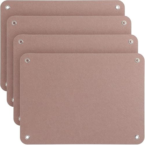 Yunsailing 4 Pieces Felt Board for Toddlers Classroom Flannel Board Stories for Preschool Homeschooling, Kids Felt Story Activity Wall Hanging Children Birthday Gifts, 11.8 x 15.75 Inch (Camel) - Image 1