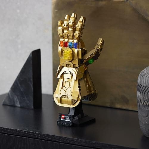 LEGO 76191 Marvel Super Heroes Infinity Handschuh, Avengers-Set für Erwachsene mit Modell von Thanos' Gauntlet zum Bauen, Fanartikel, Geschenk für Männer, Frauen, Sie und Ihn - Einzeln thumbnail 2