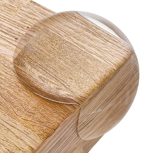 Corner Protector for Baby, Protectors Guards - Furniture Corner Guard & Edge Safety Bumpers - Baby Proof Bumper & Cushion to Cover Sharp Furniture & Table Edges - Clear and Transparent - (18 Pack) - Image 1