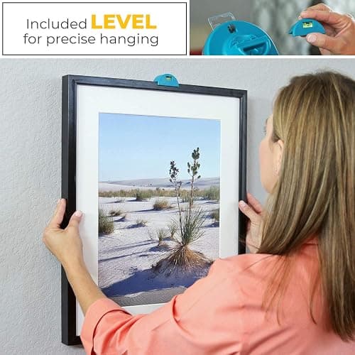 Go Hang It! Pro, All-in-One Picture Hanging Kit - Picture Leveling and Hanging Tool - Hang Sawtooth/Wire Hangers - Wall Hanging Kit and Level Tool - Hardware Case with 85-Piece Hanging Essentials thumbnail 8