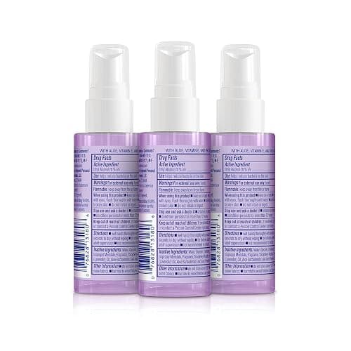 Wet Ones Hydrating Hand Sanitizer Spray Mist | Lavender-Scented Spray Hand Sanitizer Travel Size, 1.95oz (3 Pack) thumbnail 2