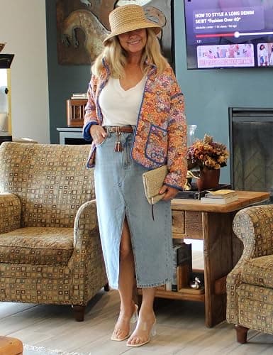 Omoone Women's Cropped Quilted Jacket Floral Printed LightWeight Padded Puffer Cardigan Coat Outwear thumbnail 3
