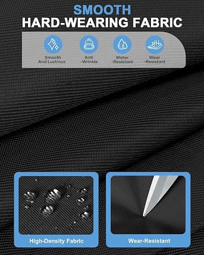 VGCUB Black School Backpacks Travel Book Bag Waterproof Work Light Aesthetic College Backpack for School Girls Boys Teens Mochilas Escolares Para Niñas Casual Daypack for Women Men thumbnail 9