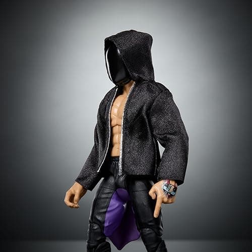 Mattel WWE Elite Action Figure & Accessories, Series #107 Finn Balor 6-inch Collectible with 25 Articulation Points & Swappable Hands thumbnail 3
