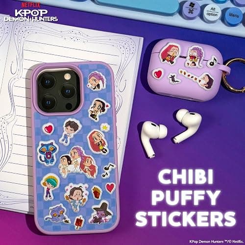Kpop Demon Hunters™ Journal Set, 40 Double-Sided Lined Pages, Bonus Kpop Stickers & Pen, Official K Pop Demon Hunters Merch for K-Pop Fans, Students, Teens thumbnail 6