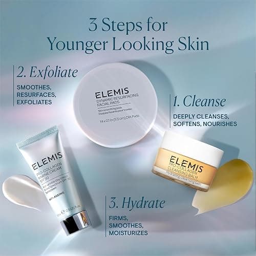 ELEMIS Dynamic Resurfacing Facial Pads, Gentle Textured Treatment Facial Exfoliating Pads thumbnail 4