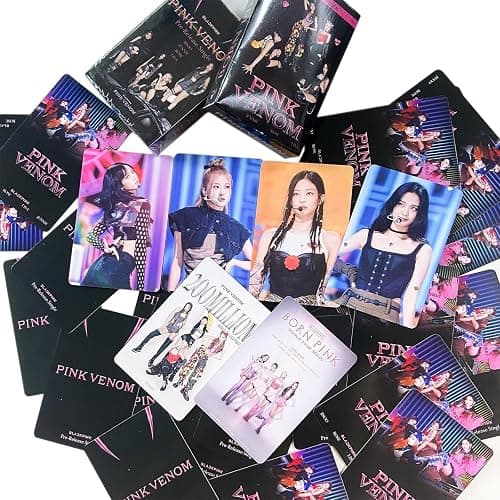 KPOPBTS Born Pink Photocards New Album 165 PCS/3 Pack Lomo Cards Gift for Blink Boys and Girls thumbnail 7