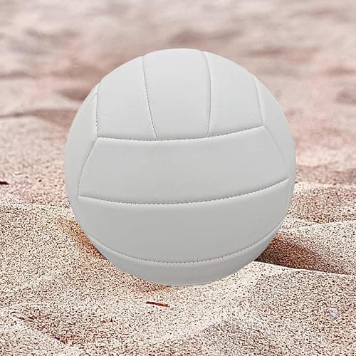 ABAJI Volleyball Official Size Thicker PVC Pure Color with Pump Waterproof Anti-Explosion Design Training Practice Indoor Outdoor Beach Pool Play thumbnail 5