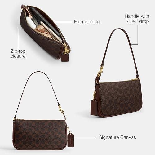 Coach Women's Natural Grain Leather Plaza Bag thumbnail 3