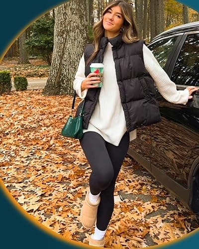 FULLSOFT Thick Fleece Lined Leggings for Women – High Waisted Winter Thermal Warm Yoga Pants Workout Tummy Control Leggings thumbnail 2