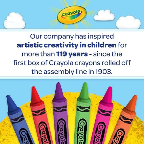 Crayola Large Egg Crayons (12ct), Essential Easter Basket Stuffers, Jumbo Washable Crayons for Toddlers, Spring Craft Supplies, Small Easter Egg Gift, Ages 1+ thumbnail 8