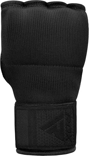 RDX Gel Boxing Hand Wraps Inner Gloves for Men Women, Quick 100cm Long Wrist Straps, Elasticated Padded Fist Hand Protection, Adults Kids, Muay Thai MMA Martial Arts Training Under Mitt Bandages thumbnail 8