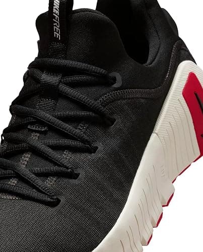 Nike Free Metcon 6 Men's Workout Shoes (Black/University Red/Sail) thumbnail 7