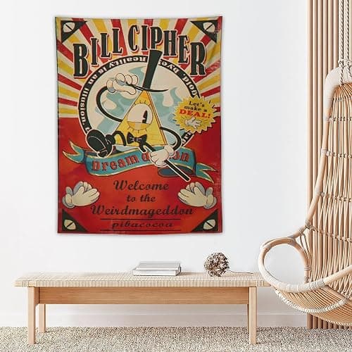 Cartoon Tapestry 30"x40" Fashion Poster Cartoon Fan Wall Art Room Decor thumbnail 4