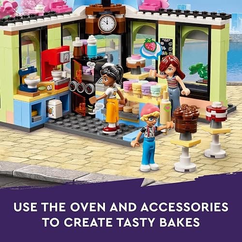 LEGO Friends Heartlake City Cafe Building Toys - Pretend Play Toys Figures & Playset for Kids, Girls & Boys, Ages 6+ - Imaginative Play W/Mini Dolls - Birthday Gift Idea - 42618 thumbnail 3
