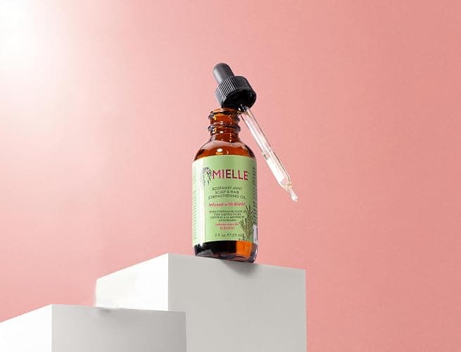 Mielle Organics Rosemary & Mint Hair Oil, Split Ends & Dry Scalp Treatment - Made with Biotin & Essential Oils for Strengthening, Soothing, Moisturizing & Encouraging Longer, Healthier Hair (2 Fl Oz) thumbnail 4