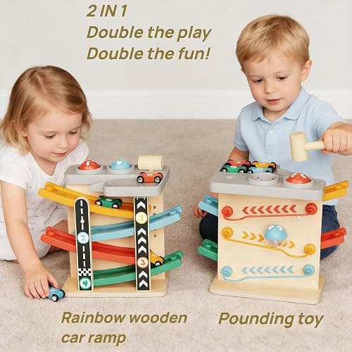 Toddler Toys for 1-2 Year Old Boy, Montessori Toys for 1 Year Old, First Birthday Gifts thumbnail 6