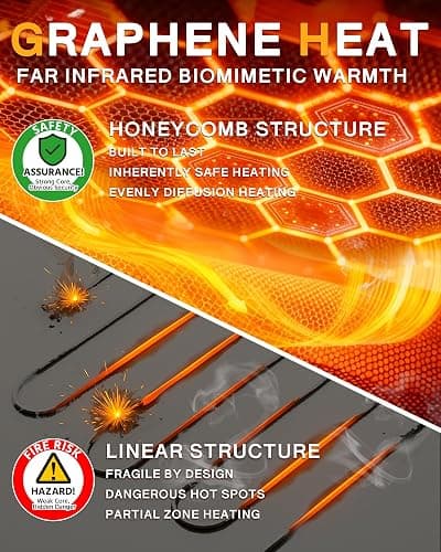Graphene Women Heated Jacket 12V Fast Charge 18400mAh Large Capacity thumbnail 3