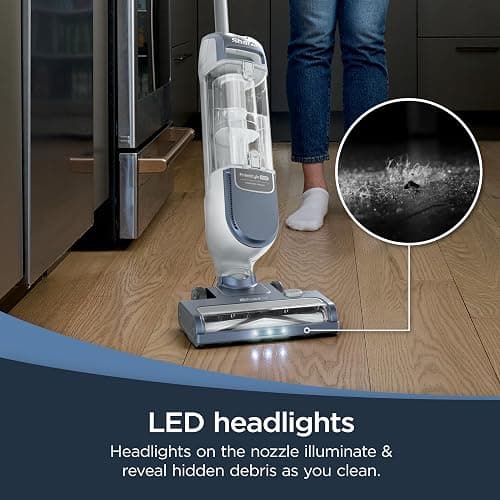 Shark Freestyle Max Cordless Upright Vacuum, Multi-Surface Cleaning, Lightweight, Easy Maintenance, with Large Dust Cup and 2-Speed Brushroll, LED Headlights, Nordic Blue, SV2002 thumbnail 8
