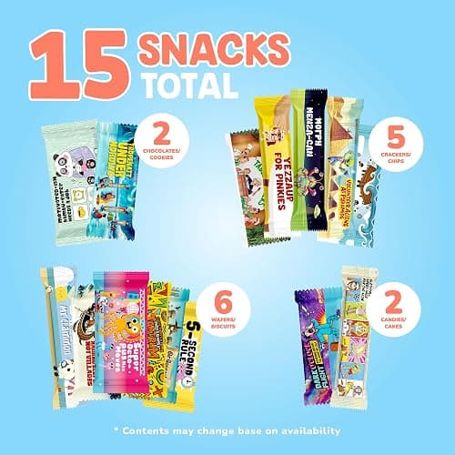 International Snack Box, Unique Experience with Universal Exotic Candies and Treats from around the World, Gift-Ready Foreign Foods in Packages Inspired by European, Japanese and Korean Cultures thumbnail 2