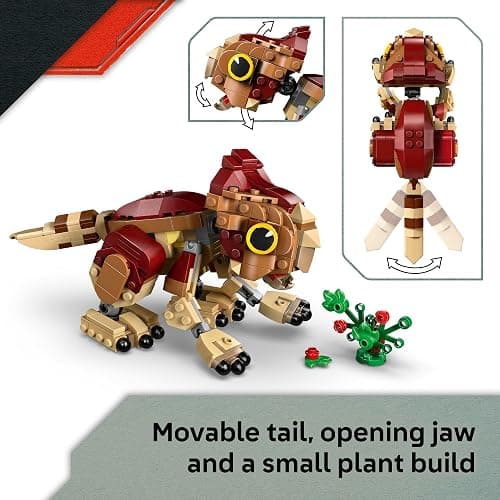 LEGO Jurassic World Baby Dinosaur Dolores: Aquilops Kids Toy - Educational and Learning Toy for Girls & Boys, Ages 7+ - Pretend Play Gift Idea for Birthdays - 76970 thumbnail 5