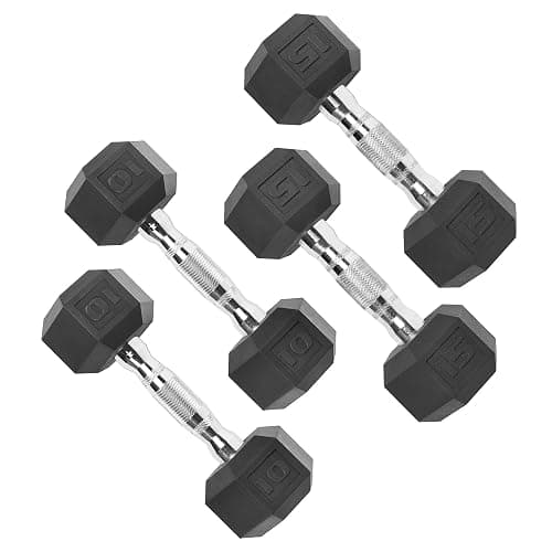 CAP Barbell Coated Dumbbell Weight | Multiple Options Pairs & Sets - Image 1