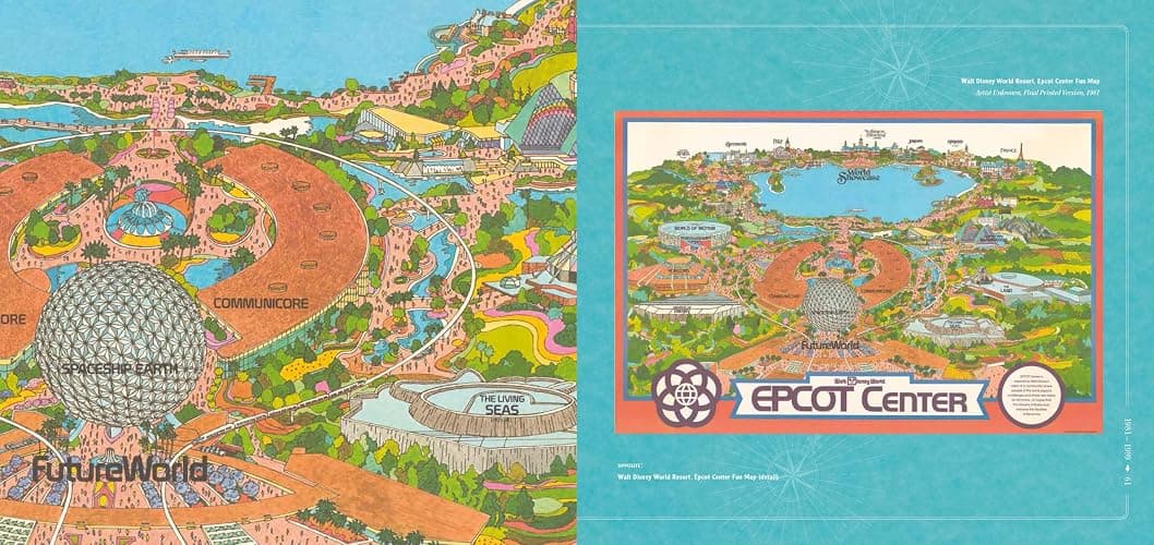 Maps of the Disney Parks: Charting 60 Years from California to Shanghai (Disney Editions Deluxe) thumbnail 12